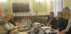 10 February 2015 The Head and member of the Parliamentary Friendship Group with Iraq in meeting with Iraqi journalists